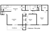 2 Bedroom Floor Plan